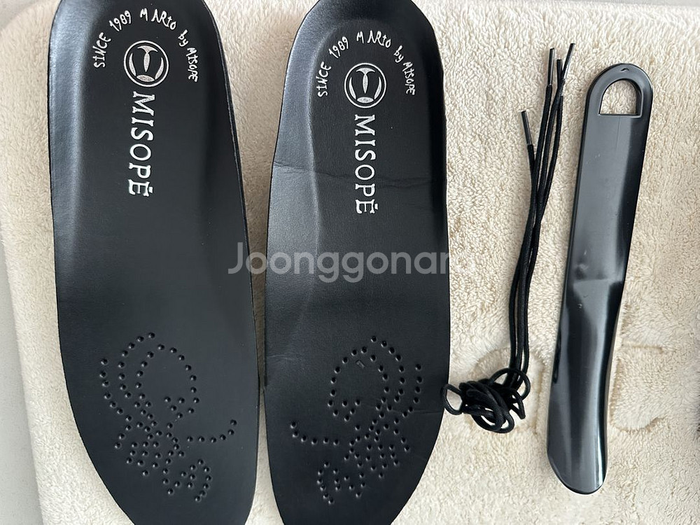 미소페 스트레이트 정장화 키높이6cm 260--4