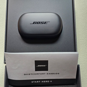 BOSE QC Earbuds 보스 노이즈 캔슬링