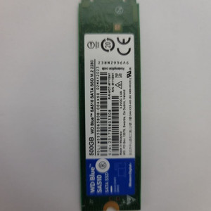 노트북 SATA SSD M.2 2280. 500gb