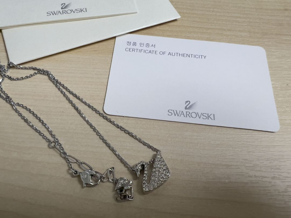 스와로브스키 목걸이--1