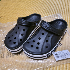 [새제품] Crocs 크록스 바야밴드 블랙 230