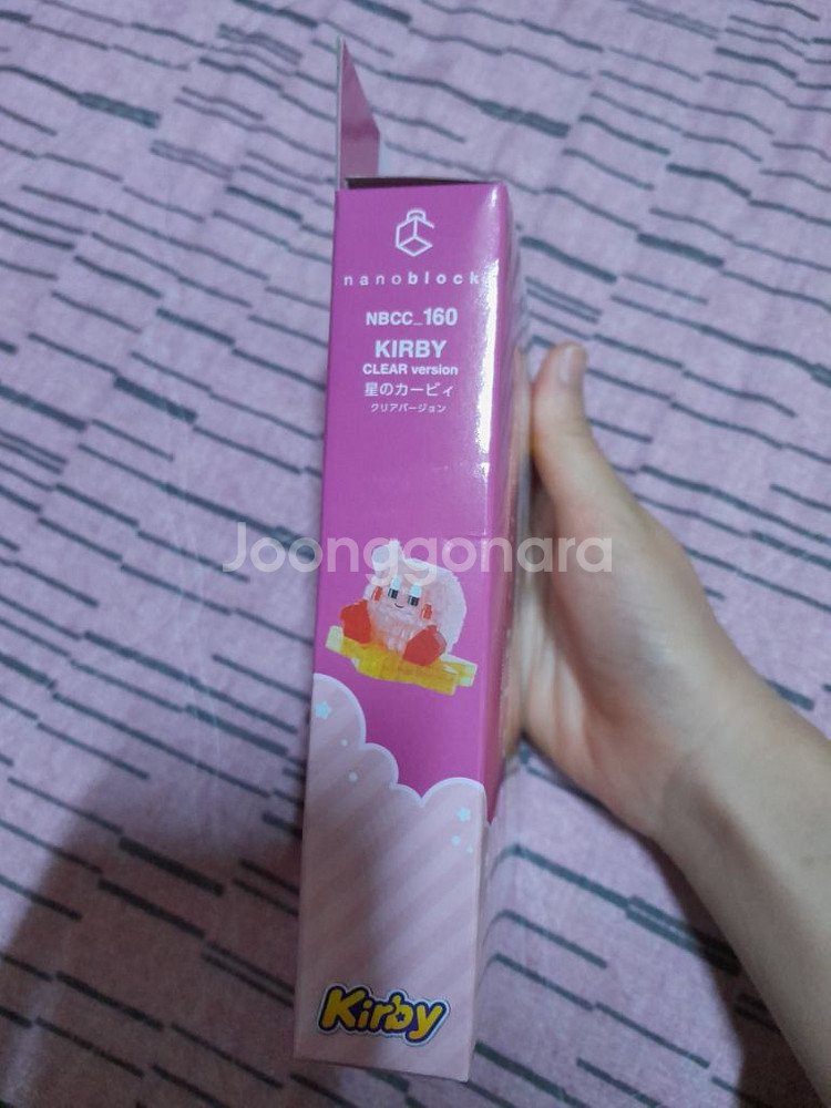 카와다 별의커비 나노블럭 클리어 버전 판매--3