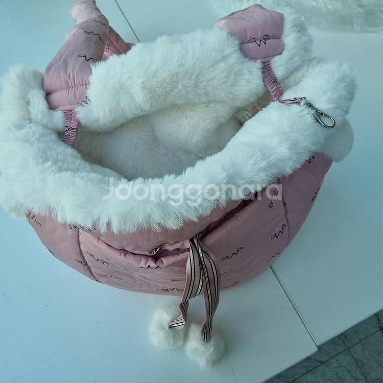 (새상품)강아지 고양이 애견 반려동물 겨울 포대기 백팩--3
