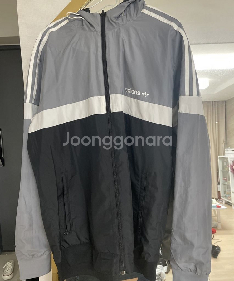 타미 아디다스 리버시블 바람막이--4