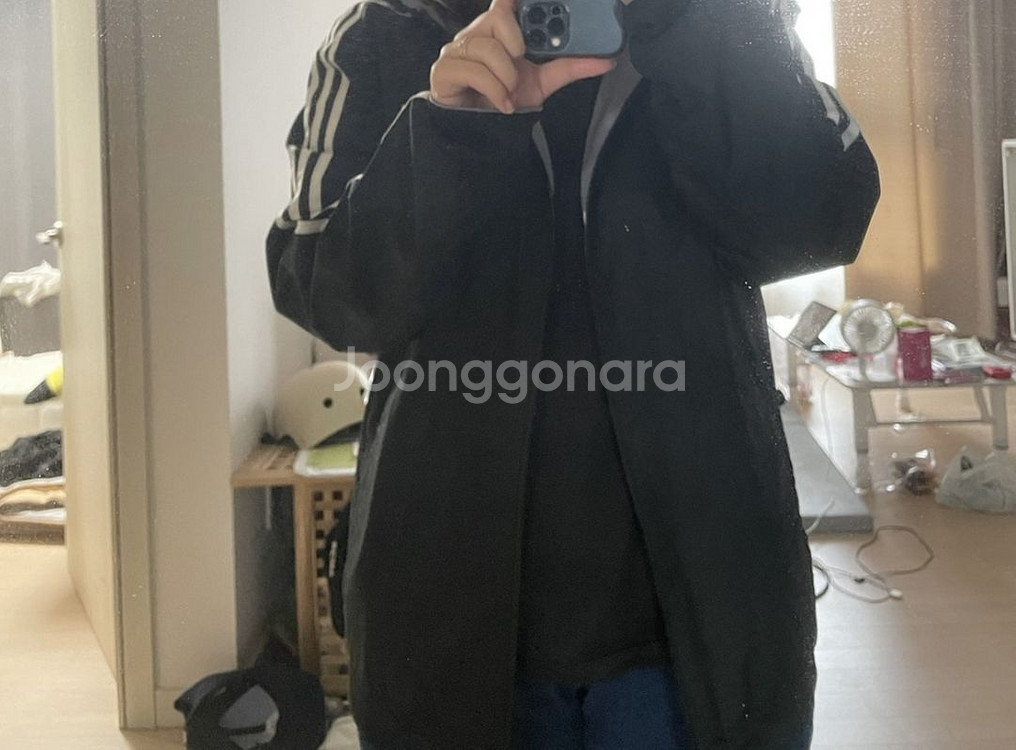 타미 아디다스 리버시블 바람막이--6