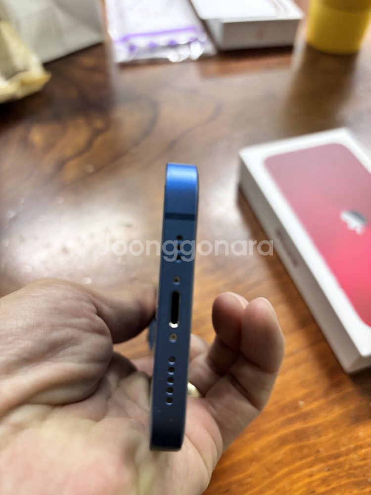 아이폰13 블루 128G--3