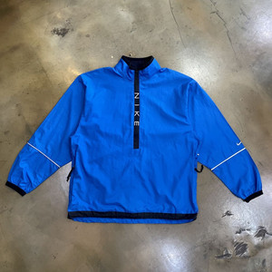 [택포] 나이키 하프집업 바람막이 자켓 블루 90