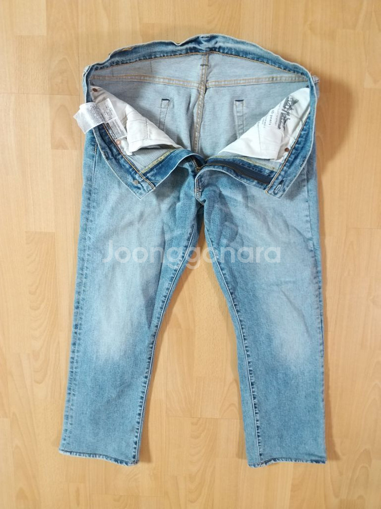 남성 리바이스 513 데님 일자청바지 (사방스판35)--1