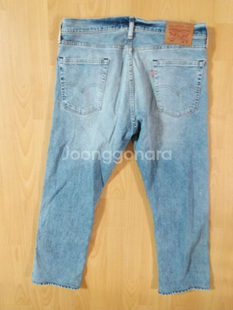 남성 리바이스 513 데님 일자청바지 (사방스판35)--5