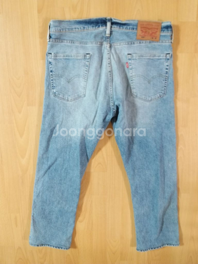 남성 리바이스 513 데님 일자청바지 (사방스판35)--8