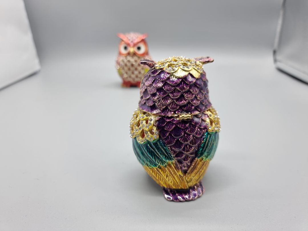 부,지혜의 상징 에폭큐빅 부엉이 커플 | 중고나라 - 안심되는 중고거래