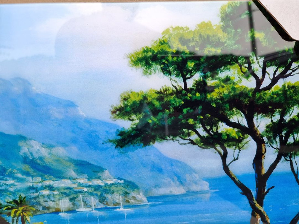 인테리어 장식 호수가풍경 그림 벽걸이 액자--2