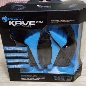 ROCCAT KAVE xtd 5.1 아날로그 헤드셋