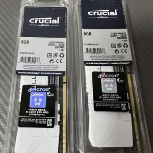 crucial ram DDR4-3200 8+8팝니다
