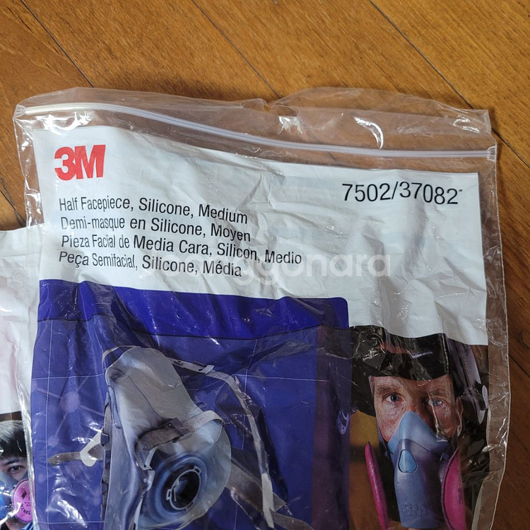 3M 방진마스크 필터 1개 추가 (7502 2097k)--1