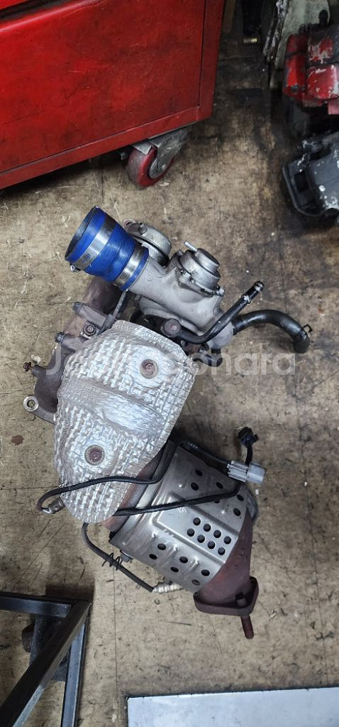 구쿱 매니폴드+ 터빈 +1차 촉매--0