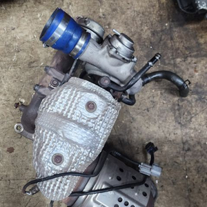 구쿱 매니폴드+ 터빈 +1차 촉매