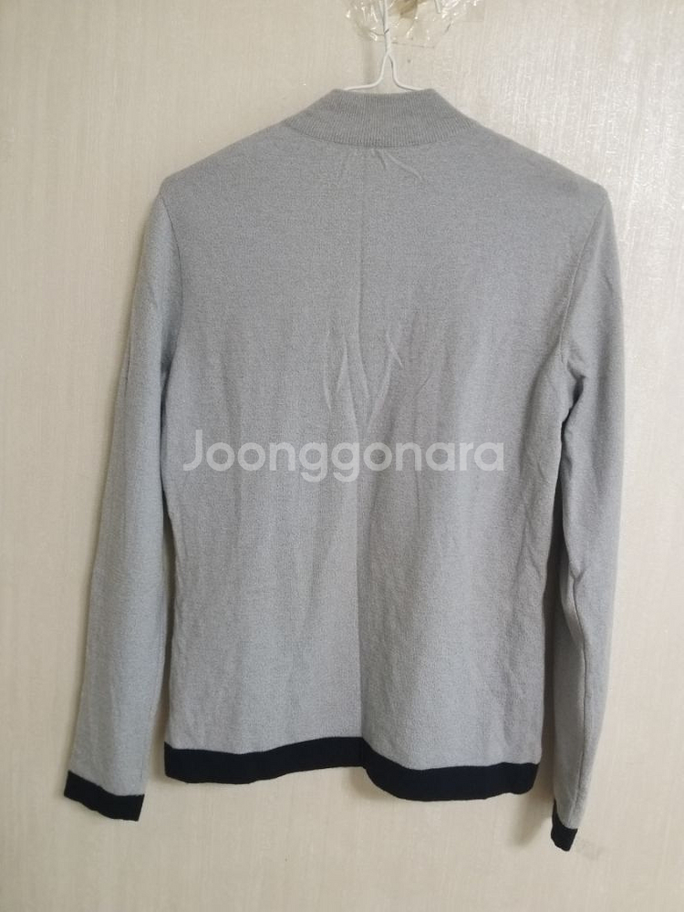 여성 빈폴골프 울.방풍 반집업니트(스판95)--5