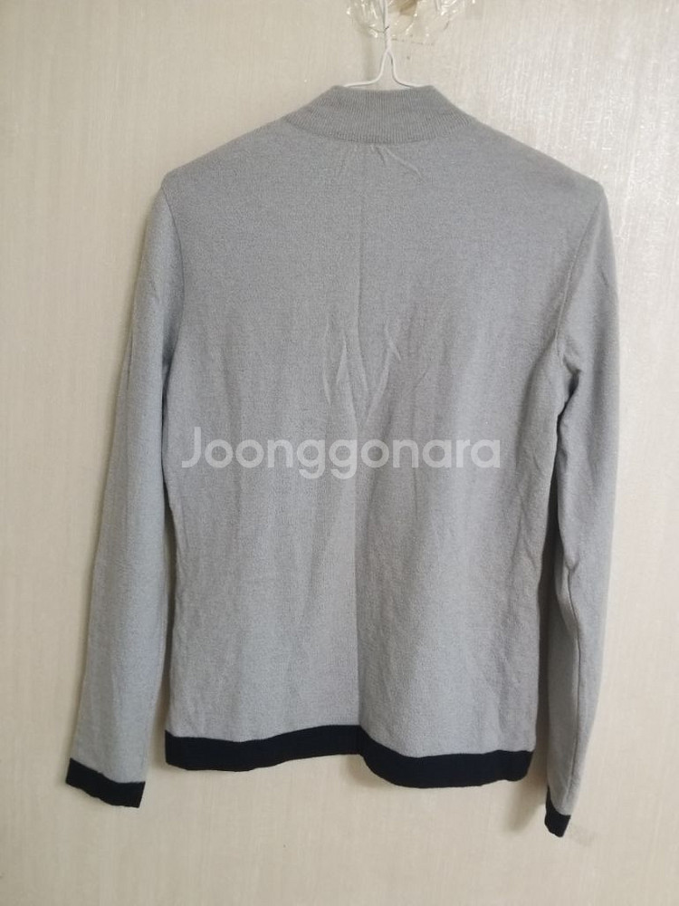 여성 빈폴골프 울.방풍 반집업니트(스판95)--7