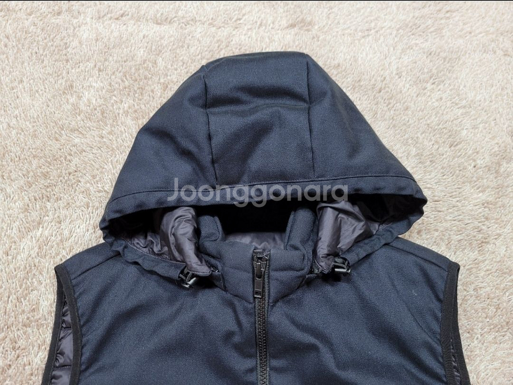 띠어리 패딩조끼--1