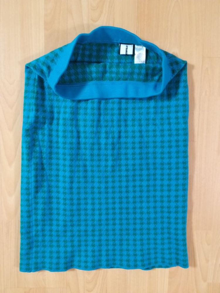 여성 칼라거펠트 니트 스커트 (스판29) 이미지