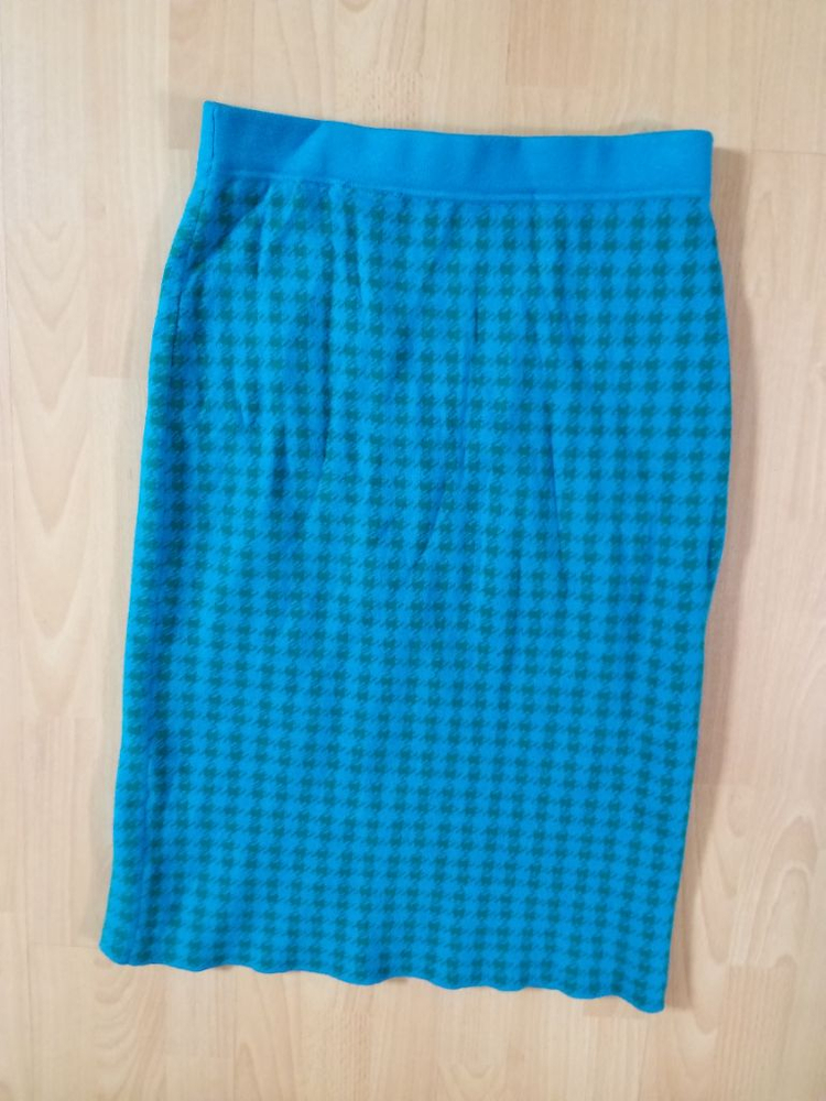 여성 칼라거펠트 니트 스커트 (스판29) 이미지