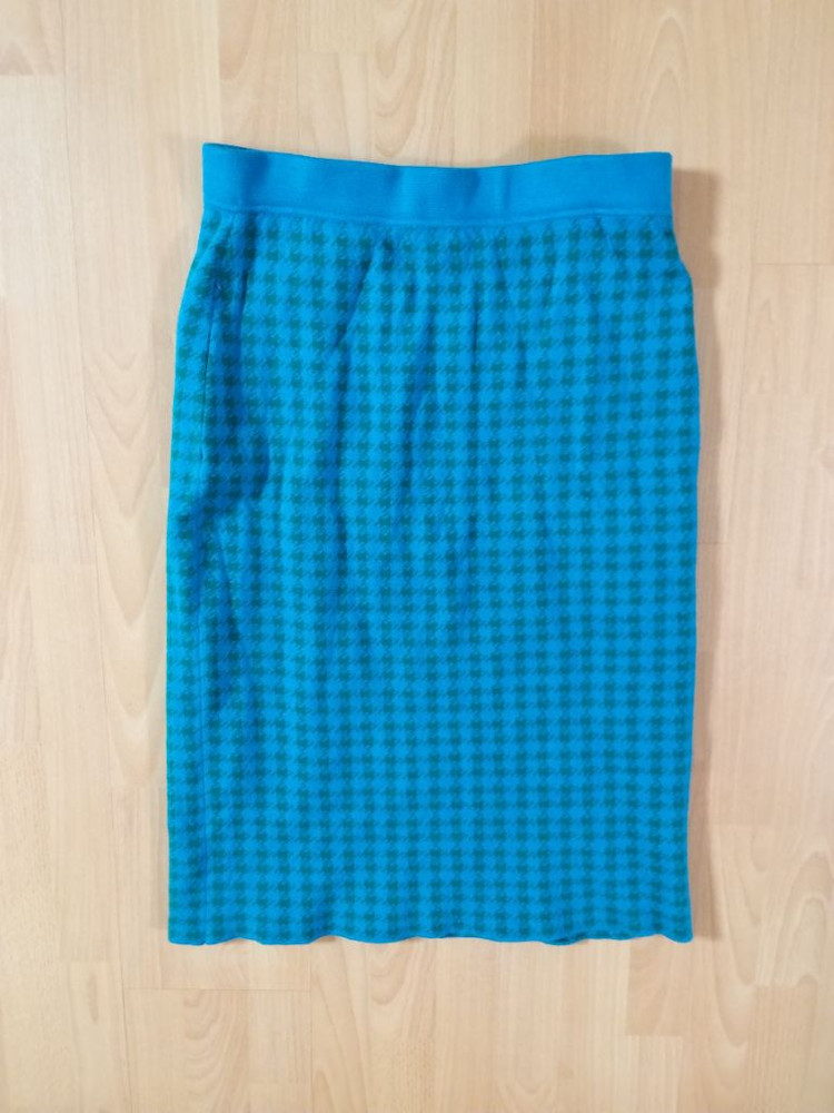 여성 칼라거펠트 니트 스커트 (스판29) 이미지