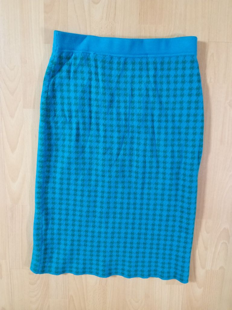 여성 칼라거펠트 니트 스커트 (스판29) 이미지