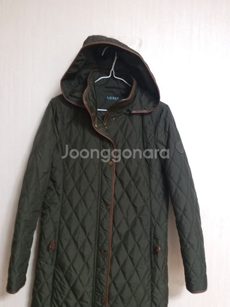 여성 랄프로렌 누빔 롱패딩 (90)--1