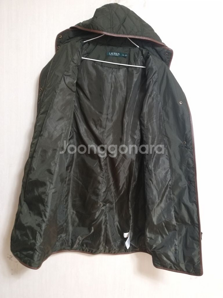 여성 랄프로렌 누빔 롱패딩 (90)--4