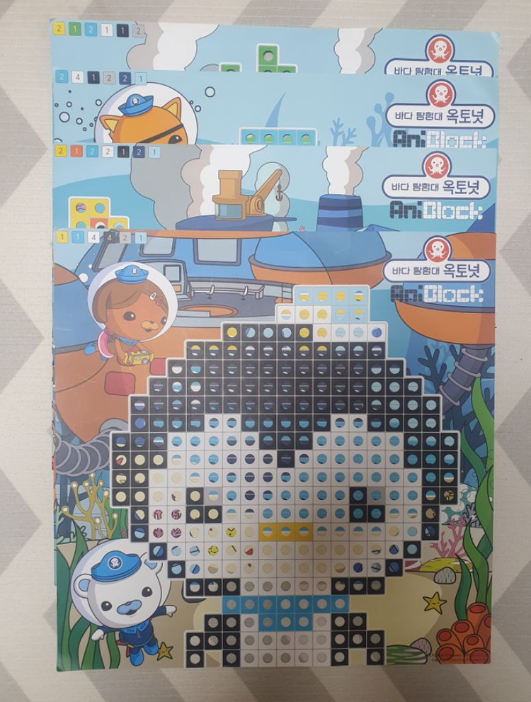 애니블록 애니블럭 옥토넛 풀패키지(Ani Block) 이미지