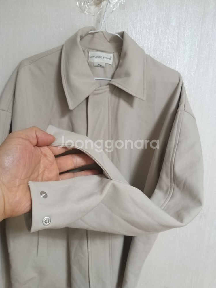 남성 라퍼지스토어 블루종 자켓 (새상품.스판105)--3