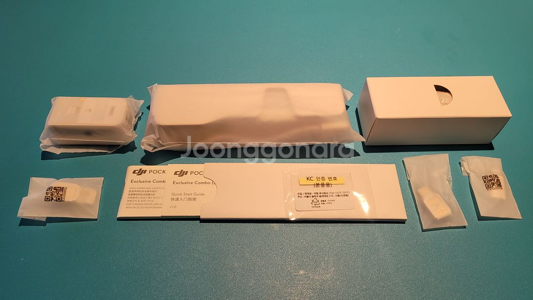 dji 오즈모 포켓2 썬셋 화이트 S급 팝니다.--1