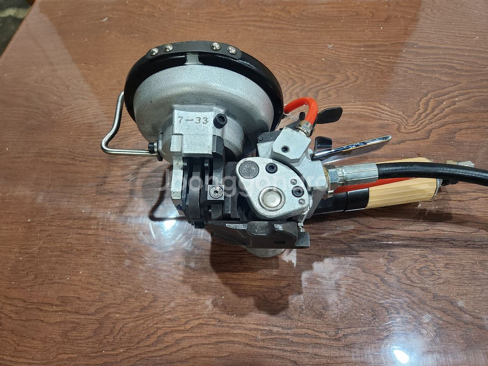 강스틸 스트립 통합 바인딩 기계 공압 포장 스틸판 벨트--4