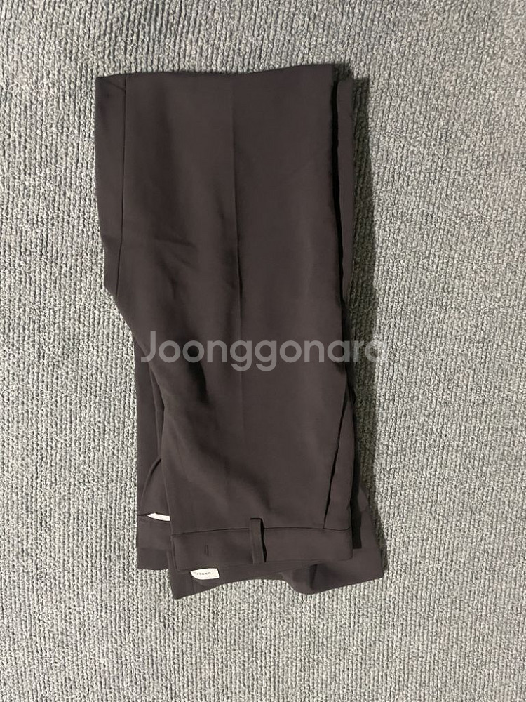 언더스탠딩 어텀 슬림 부츠컷 슬랙스 차콜--1