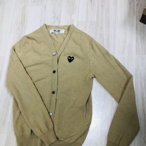 꼼데 가르송 정품 베이지 블랙와퍼(남성용) 판매합나다