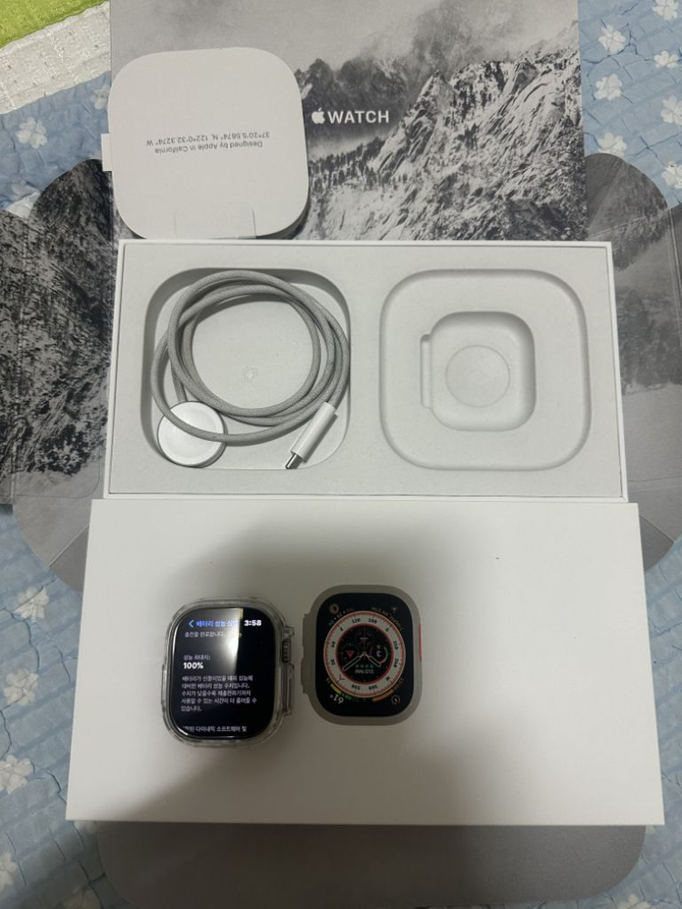 애플워치 울트라 팝니다!--1