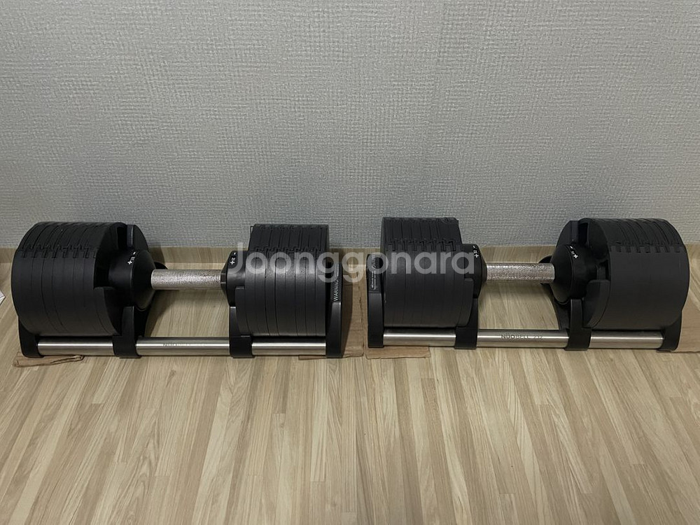 누오 무게조절 덤벨 (32kg 2단위 조절)--2