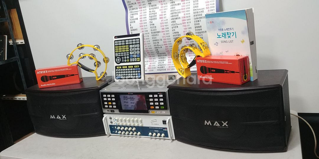 23년최신곡악보지원노래방셋트.모니터내장반주기!--2