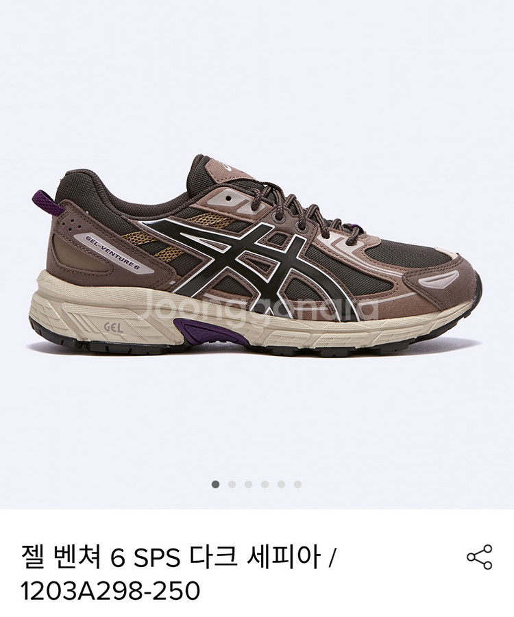 아식스 젤벤쳐6 다크세피아--1