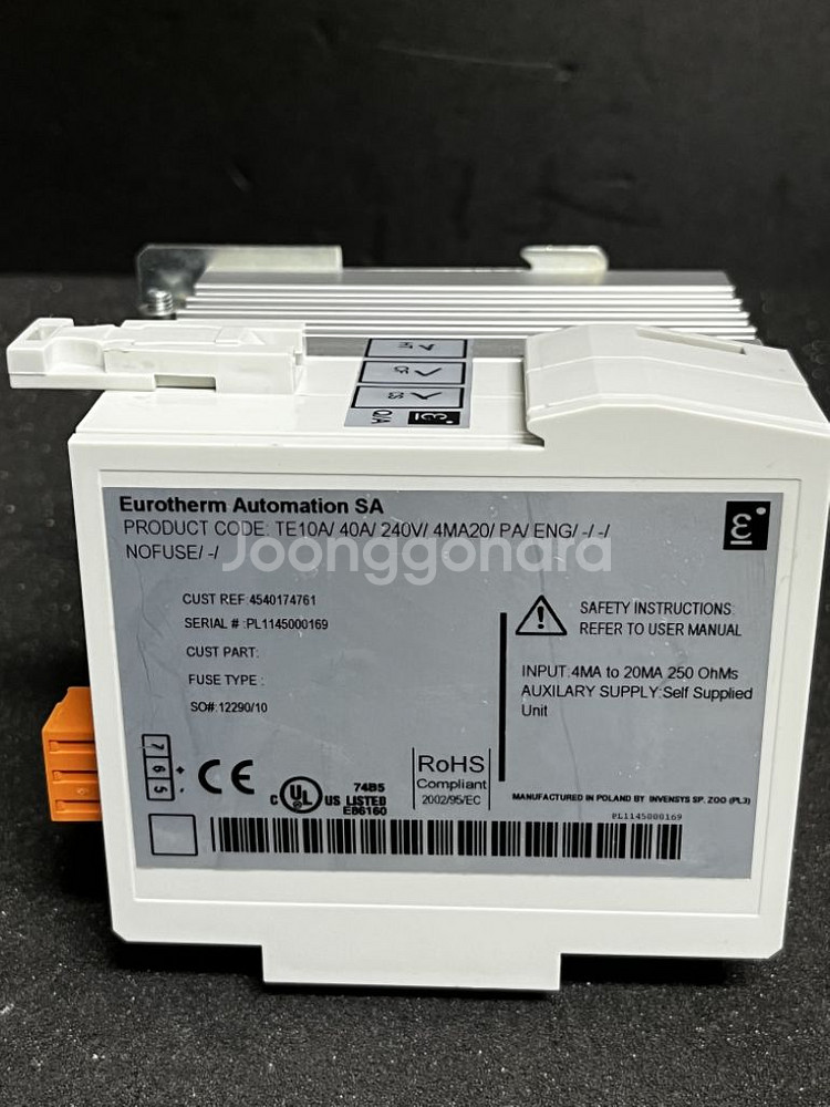 Eurotherm TE10A Power Control--3