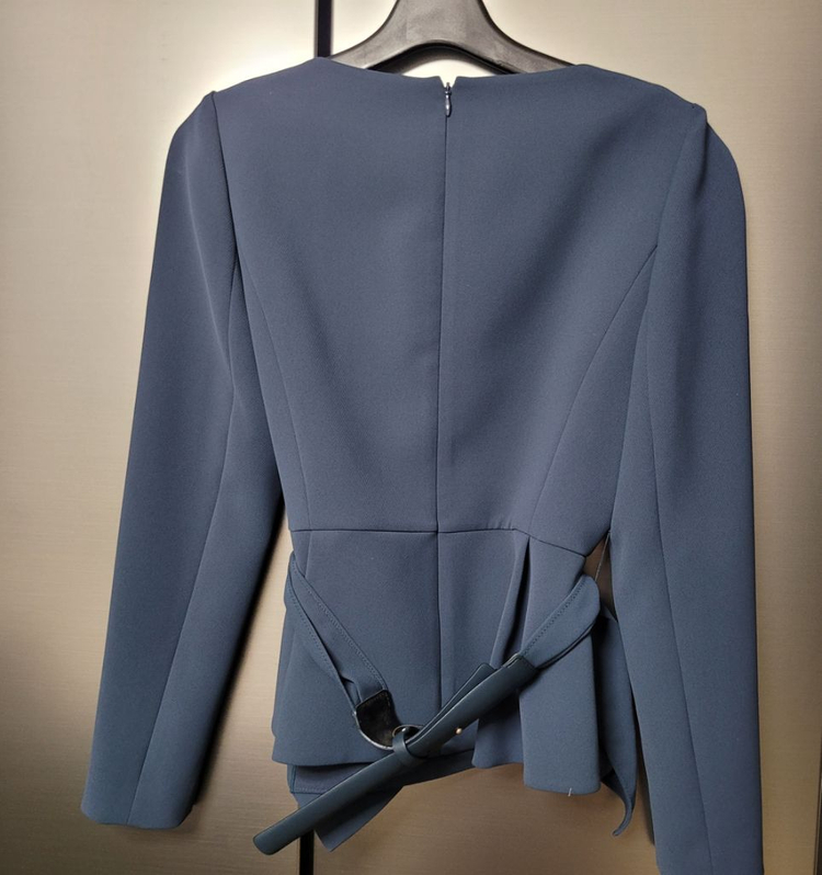 (새상품)지고트 정장 블라우스55 정가398,000--1