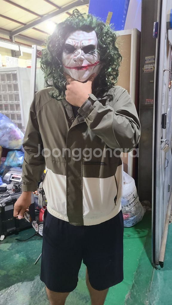 할로윈 조커가면 미사용--1