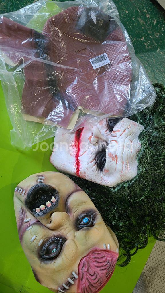 할로윈 조커가면 미사용--7