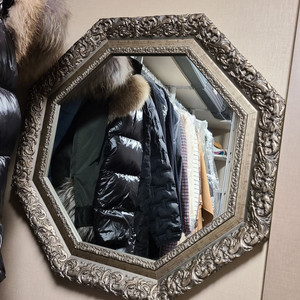 엔틱 팔각 거울