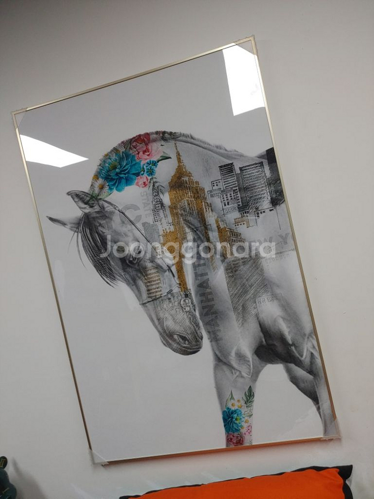 말그림 말액자 대형 럭셔리 팝아트 그림 액자 인테리어--3