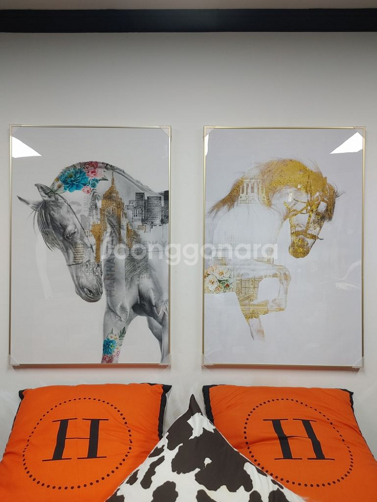 말그림 말액자 대형 럭셔리 팝아트 그림 액자 인테리어--8