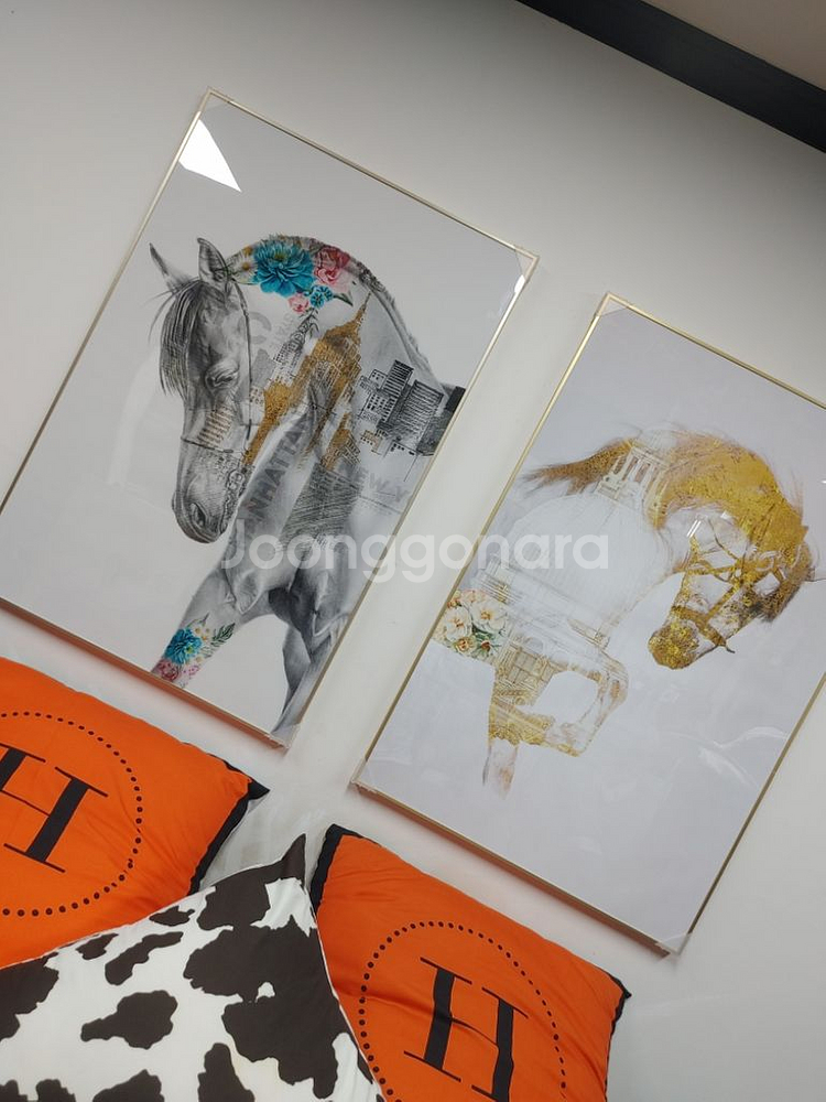 말그림 말액자 대형 럭셔리 팝아트 그림 액자 인테리어--7