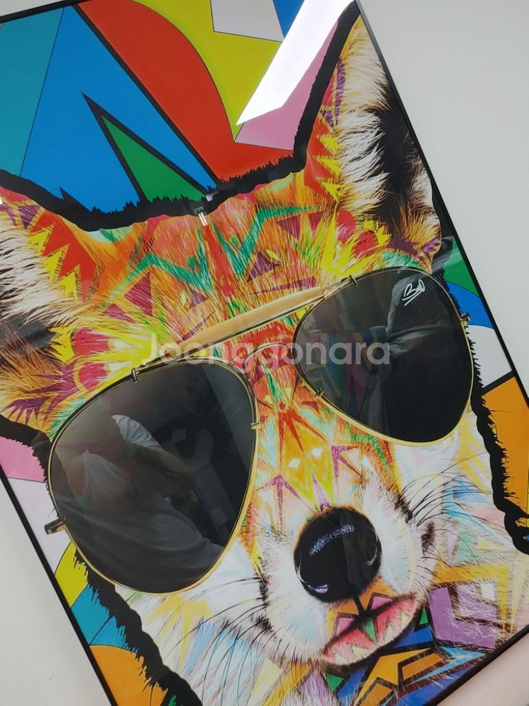 닥스훈트 강아지 반려동물액자 대형 팝아트 그림 액자--2