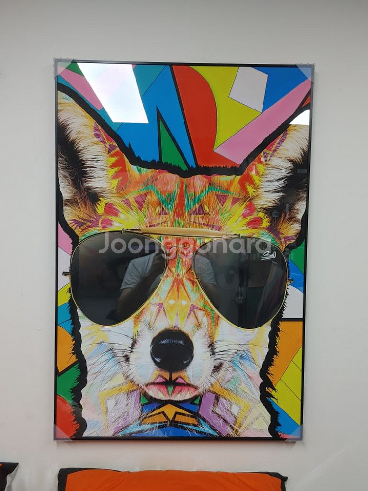 닥스훈트 강아지 반려동물액자 대형 팝아트 그림 액자--4
